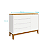 Cômoda Infantil Boom 1 Porta 4 Gavetas Branco Fosco/Savana - Imagem 4