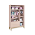 Quarto de Bebê Guarda Roupa Classic + Cômoda 6 Gavetas Rosa Fosco - Imagem 9