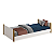 Cama Evolututiva Ravi Branco Fosco - Imagem 3