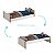 Cama Evolututiva Ravi Branco Fosco - Imagem 5