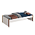 Cama Evolututiva Ravi Branco Fosco - Imagem 1