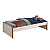 Cama Evolututiva Ravi Rosa Fosco - Imagem 1