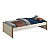 Cama Evolututiva Ravi Areia Fosco - Imagem 1