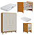 Quarto de Bebê Berço Evolution + Guarda Roupa Infantil 4 Portas Classic Areia Fosco/Savana - Imagem 3