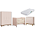 Quarto de Bebê Berço Evolution + Guarda Roupa + Cômoda Gaveteira Elfe Rosa Fosco - Imagem 2