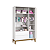 Quarto de Bebê Berço Evolution + Cômoda Gaveteira + Guarda Roupa 3 Portas Classic Branco Fosco - Imagem 6