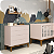 Quarto de Bebê Berço Evolution + Cômoda Gaveteira + Guarda Roupa 3 Portas Classic Rosa Fosco - Imagem 10