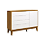 Quarto de Bebê Berço Evolution + Guarda Roupa + Cômoda Sapateira Elfe Branco Fosco/ Savana - Imagem 9