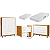 Quarto de Bebê Berço Evolution + Guarda Roupa + Cômoda Sapateira Elfe Branco Fosco/ Savana - Imagem 3