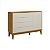 Quarto de Bebê Berço Evolution + Guarda Roupa + Cômoda Sapateira Elfe Areia Fosco/ Savana - Imagem 9