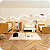 Quarto de Bebê Berço Evolution + Guarda Roupa + Cômoda Sapateira Elfe Areia Fosco/ Savana - Imagem 8