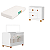 Quarto de Bebê Berço Americano + Cômoda Infantil Apolo Branco Fosco - Imagem 2