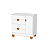 Quarto de Bebê Berço Americano + Cômoda Infantil Apolo Branco Fosco - Imagem 6