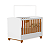 Quarto de Bebê Berço Americano + Cômoda Infantil Apolo Branco Savana - Imagem 3