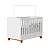 Quarto de Bebe Berço Americano + Guarda Roupa Infantil 3P 3G Apolo Branco Fosco - Imagem 5