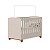 Quarto de Bebe Berço Americano + Guarda Roupa Infantil 3P 3G Apolo Areia Fosco - Imagem 5
