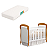 Berço Americano Mini Cama Branco Fosco Savana Danny + Colchão - Imagem 1