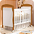 Berço Americano Mini Cama Branco Fosco Savana Danny + Colchão - Imagem 3