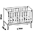 Berço Americano Mini Cama Branco Fosco/ Savana Classic - Imagem 4