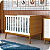 Berço Americano Mini Cama Branco Fosco/ Savana Classic - Imagem 2