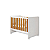 Quarto de Bebê Berço + Cômoda + Guarda Roupa Katatau Branco Savana - Imagem 3