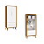 Quarto de Bebê Berço + Cômoda + Guarda Roupa Retrô Savana Theo - Imagem 4