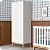 Quarto de Bebê Berço Evolution + Guarda Roupa 2 Portas Classic Branco Fosco - Imagem 6