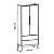 Quarto de Bebê Berço Evolution + Guarda Roupa 2 Portas Classic Branco Fosco - Imagem 12