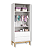 Quarto de Bebê Berço Evolution + Guarda Roupa 2 Portas Classic Branco Fosco - Imagem 8