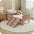 Mini Cama Infantil montessoriana Bella Rosa - Imagem 2