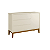 Quarto de Bebê Berço + Cômoda Sapateira + Guarda Roupa 3 Portas Areia Classic - Imagem 5