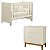 Quarto de Bebê Berço Evolution + Cômoda 3 Gavetas Areia - Imagem 1