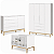 Quarto De Bebê Completo Classic Elfe Branco Amadeirado - Imagem 3