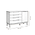 Quarto De Bebê Completo Classic Elfe Branco Amadeirado - Imagem 12