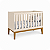 Quarto De Bebê Completo Classic Elfe Areia Amadeirado - Imagem 4