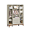 Quarto De Bebê Completo Classic Elfe Areia Amadeirado - Imagem 6