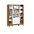Quarto De Bebê Completo Classic Elfe Branco Savana Amadeirado - Imagem 3