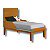 Quarto De Bebê Completo Classic Elfe Branco Savana Amadeirado - Imagem 5