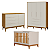 Quarto De Bebê Completo Classic Elfe Areia Savana - Imagem 1