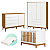 Quarto De Bebê Completo Classic Elfe Branco Savana - Imagem 4