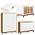 Quarto De Bebê Completo Classic Elfe Branco Savana - Imagem 5