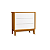 Quarto de Bebê Berço + Cômoda + Guarda Roupa Branco Savana Classic - Imagem 3