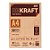 Papel Kraft Jandaia A4 120g 50 Folhas - Imagem 1