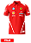 Camiseta Polo Ferrari 2026 - Charles Leclerc - Vermelho - Imagem 2
