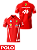 Camiseta Polo Ferrari 2026 - Lewis Hamilton - Vermelho - Imagem 1