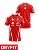 Camiseta Dryfit Ferrari 2026 - Team - Vermelho - Imagem 1