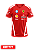 Camiseta Dryfit Ferrari 2026 - Charles Leclerc - Vermelho - Imagem 2