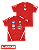 Camiseta Algodão Ferrari 2026 - Team - Vermelho - Imagem 1