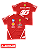 Camiseta Algodão Ferrari 2026 - Charles Leclerc - Vermelho - Imagem 1