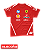Camiseta Algodão Ferrari 2026 - Lewis Hamilton - Vermelho - Imagem 2